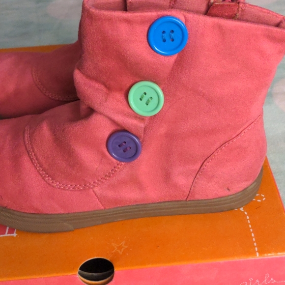 Sonoma pink button boots - Picture 3 of 4